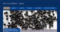Desktop Screenshot of ne-polymers.com